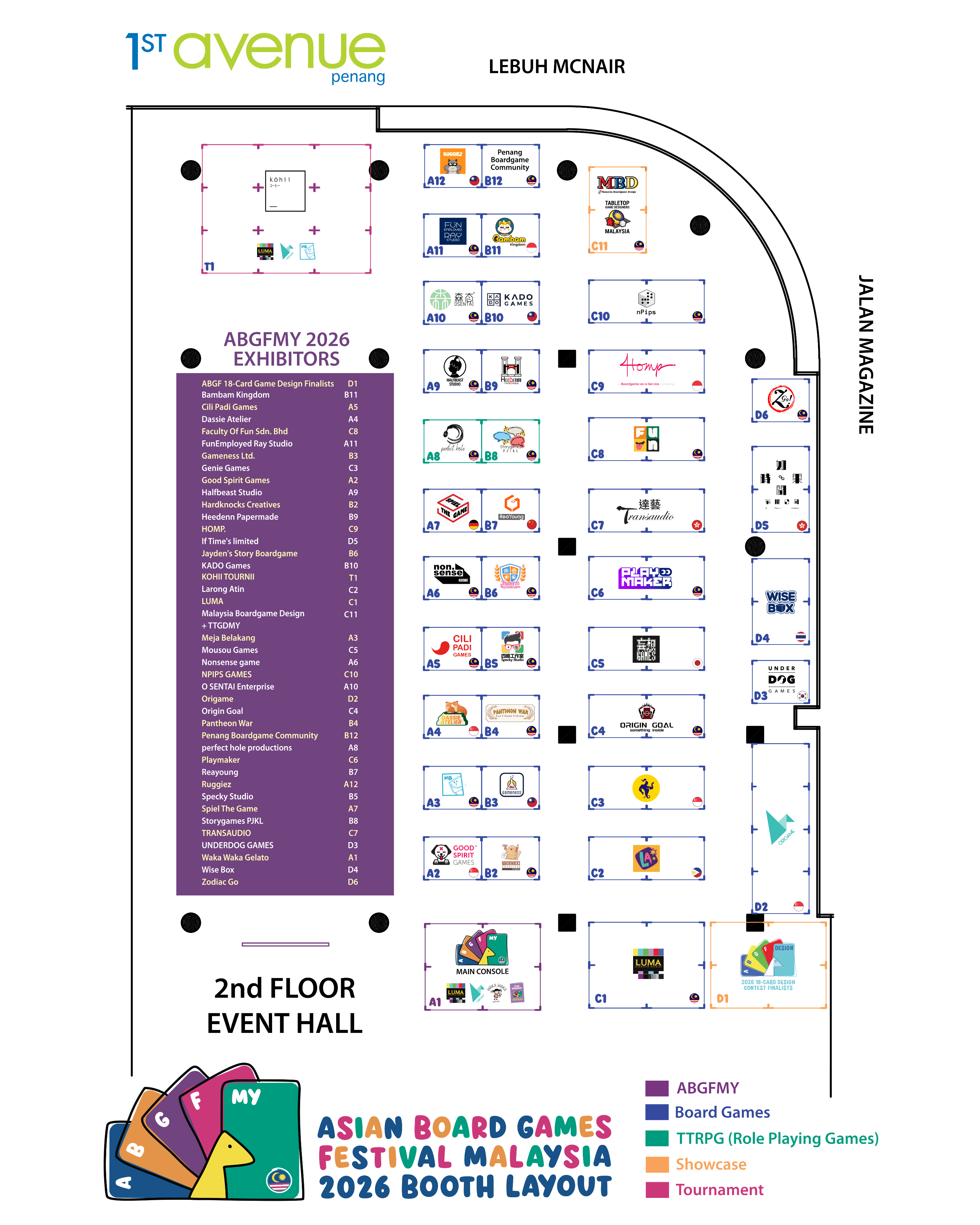 ABGFMY 2026 - Soc Media Poster - Booth Layout